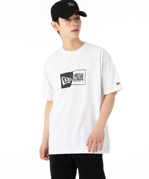 【韓国】ニューエラ■新作*FISHING ACCESS T-SHIRTS セール】ニューエラ 韓国企画 半袖Tシャツ スケートボード（T
