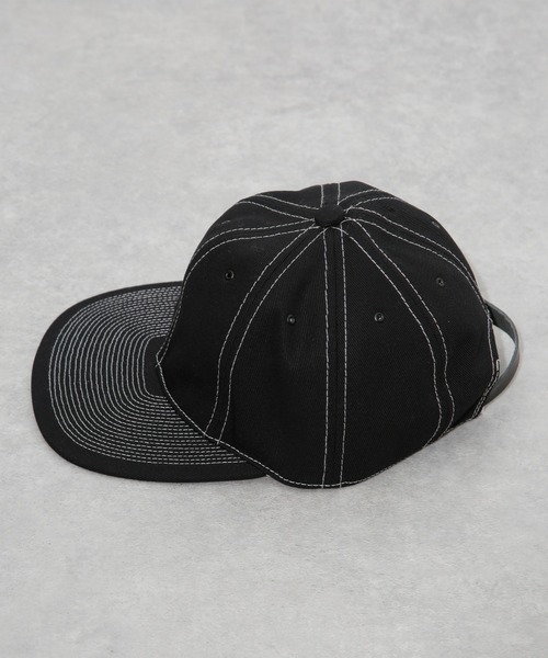 POTEN（ポテン）の「POTEN/別注 TWIST YARN STITCH CAP（キャップ・メンズ・ブラック・FREE）」の2枚目の写真
