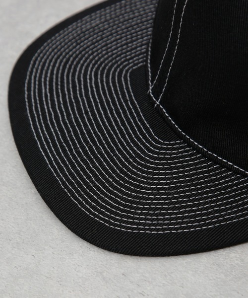 POTEN（ポテン）の「POTEN/別注 TWIST YARN STITCH CAP（キャップ・メンズ・ブラック・FREE）」の3枚目の写真