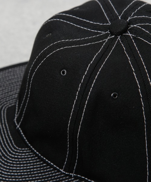 POTEN（ポテン）の「POTEN/別注 TWIST YARN STITCH CAP（キャップ・メンズ・ブラック・FREE）」の4枚目の写真