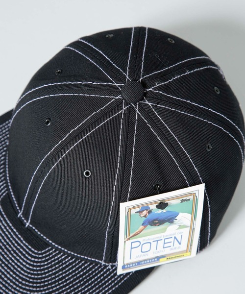 POTEN（ポテン）の「POTEN/別注 TWIST YARN STITCH CAP（キャップ・メンズ・ブラック・FREE）」の15枚目の写真