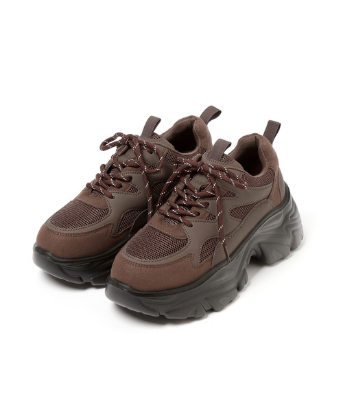 LOWRYS FARM（ローリーズファーム）の「ボリュームスニーカー　994248（スニーカー・レディース・ブラック/ホワイト/シルバー/シルバー系その他/ベージュ/ブラウン・MEDIUM/LARGE/SMALL）」の22枚目の写真