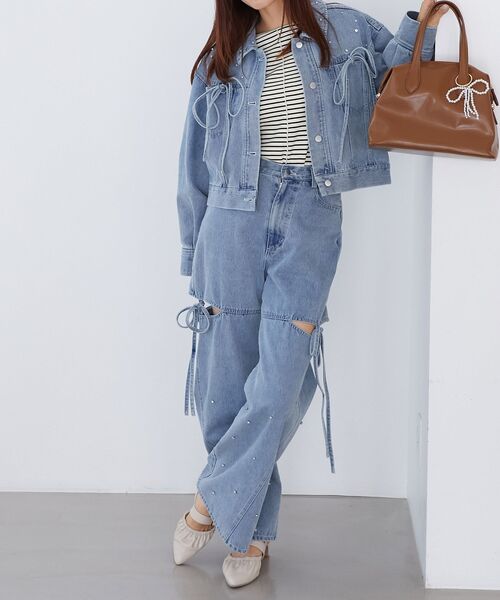 MAJESTIC LEGON(マジェスティックレゴン)の「【WEB限定カラー/XLサイズあり】ふかふかフィットギャザーミュール(パンプス・レディース・シルバー/ブラック/アイボリー・SMALL/X-LARGE/LARGE/MEDIUM)」の6枚目の写真