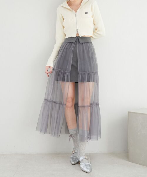 MAJESTIC LEGON(マジェスティックレゴン)の「【WEB限定カラー/XLサイズあり】ふかふかフィットギャザーミュール(パンプス・レディース・シルバー/ブラック/アイボリー・SMALL/X-LARGE/LARGE/MEDIUM)」の14枚目の写真