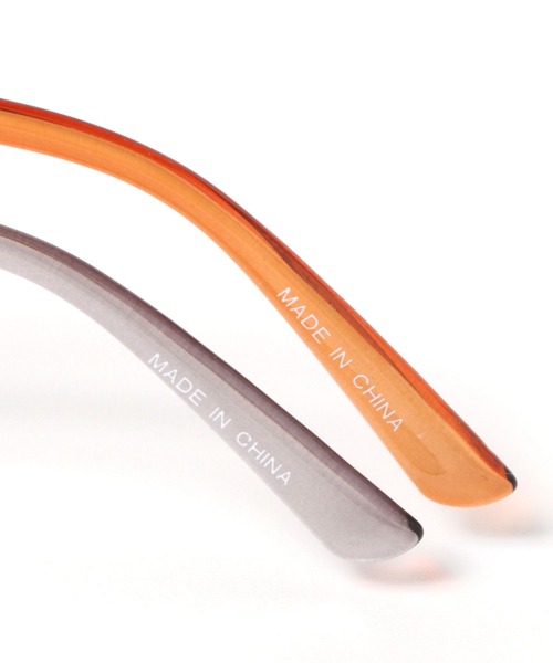 niko and...（ニコアンド）の「オリジナルBIGスクエア伊達メガネ（メガネ・レディース・ブラック/シルバーグレー/ブラウン・FREE）」の13枚目の写真