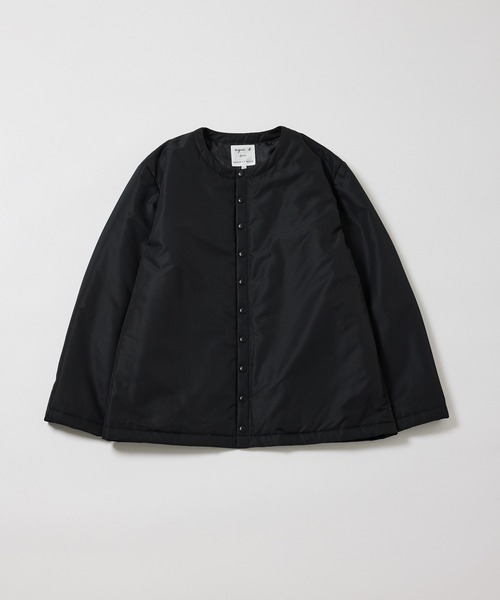 agnes b.（アニエスベー）の「【agnes b. pour ADAM ET ROPE'】別注 CARDIGAN PRESSIONS PADDED / UNISEX（その他アウター・メンズ・ブラック/カーキ・L/XL）」の16枚目の写真