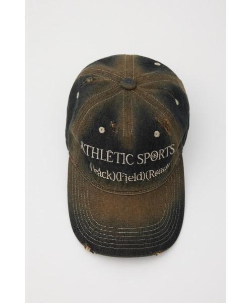 SLY（スライ）の「ATHLETIC AGING CAP アスレチック エージング キャップ（キャップ・レディース・ブルー/ブラック・FREE）」の6枚目の写真