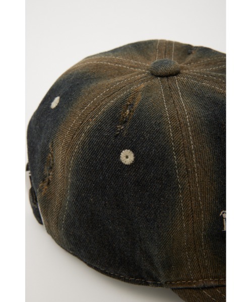 SLY（スライ）の「ATHLETIC AGING CAP アスレチック エージング キャップ（キャップ・レディース・ブルー/ブラック・FREE）」の9枚目の写真