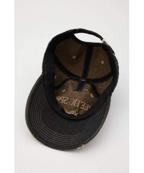 SLY（スライ）の「ATHLETIC AGING CAP アスレチック エージング キャップ（キャップ・レディース・ブルー/ブラック・FREE）」の10枚目の写真