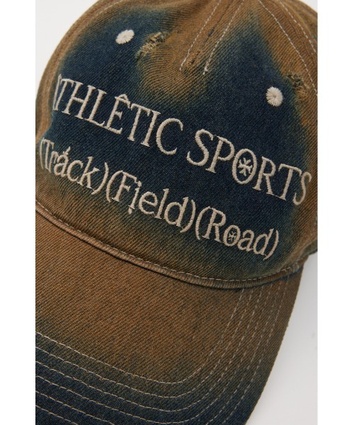 SLY（スライ）の「ATHLETIC AGING CAP アスレチック エージング キャップ（キャップ・レディース・ブルー/ブラック・FREE）」の16枚目の写真