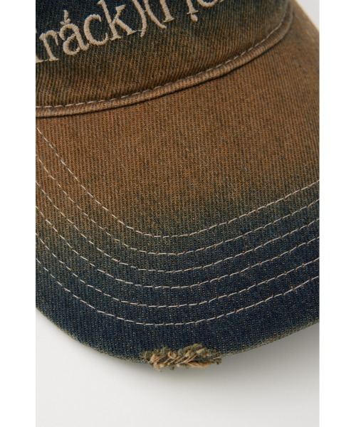 SLY（スライ）の「ATHLETIC AGING CAP アスレチック エージング キャップ（キャップ・レディース・ブルー/ブラック・FREE）」の17枚目の写真