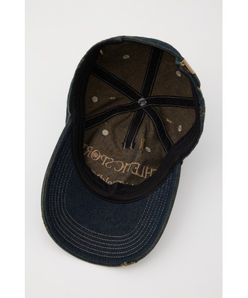 SLY（スライ）の「ATHLETIC AGING CAP アスレチック エージング キャップ（キャップ・レディース・ブルー/ブラック・FREE）」の19枚目の写真