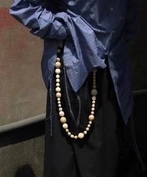 Theater code（シアターコード）の「wood beads wallet chain / ウッドビーズ ウォレットチェーン（ウォレットチェーン）」