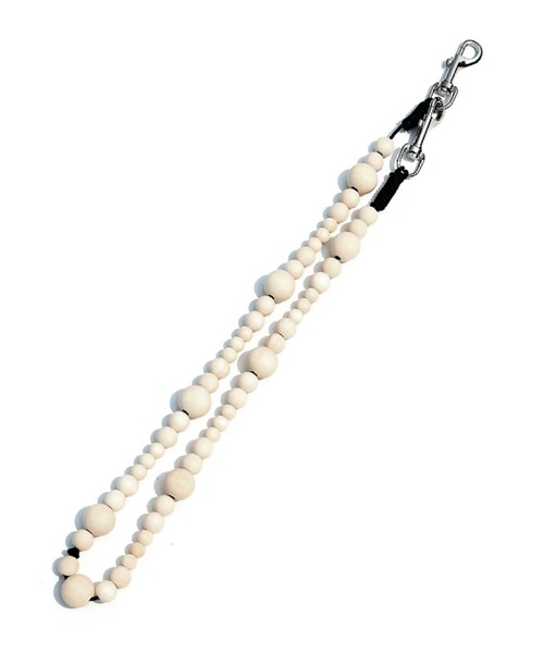 wood beads wallet chain / ウッドビーズ ウォレットチェーン