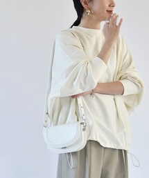 quaranciel | quaranciel:〈洗濯機可能〉USA コットン 裏毛 ドロスト ルーズ プルオーバー(スウェット)