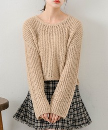RETRO GIRL（レトロガール）の「モップヤーンNTPO（ニット/セーター）」