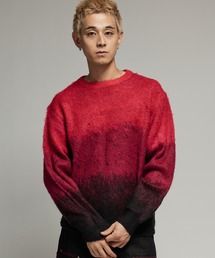 SINSS（シンス）の「Wool blend gradation knit / ウールブレンドグラデーションニット（ニット/セーター）」
