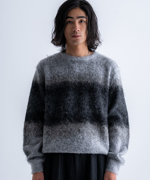 DISEL k-darin ニット　グラデーションリブセーター ディーゼル DIESEL K-Darin グラデーションリブセーター メンズ