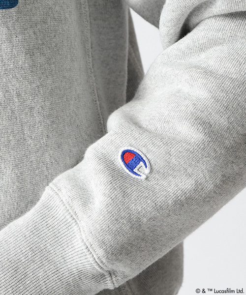 BEAMS(ビームス)の「CHAMPION×BEAMS / 別注 クルーネック スウェット Mens's(Star Wars Edition)(スウェット・メンズ・ブラック/グレー・SMALL/LARGE/MEDIUM/X-LARGE)」の13枚目の写真