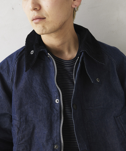 Barbour / Heritage+ BEDLE デニム　　M セール】【Barbour / バブアー】HERITAGE+オーバーサイズデニム