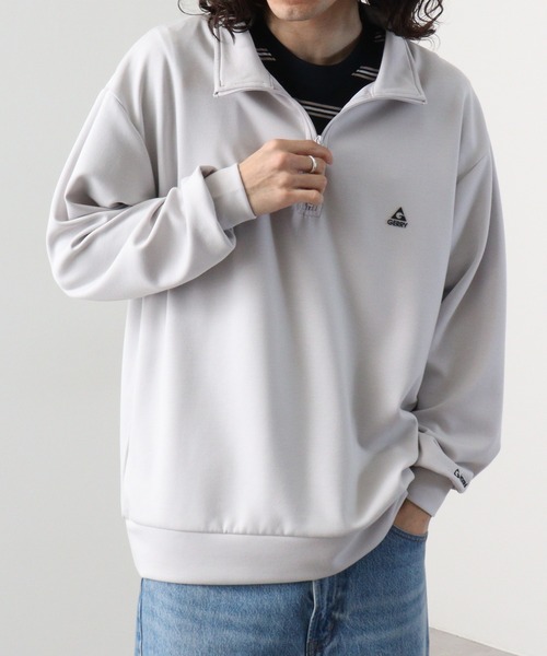 GERRY(ジェリー)の「GERRY ダンボールニット ハーフZIP(スウェット・メンズ・ブルー/グレー/ブラック/ホワイト・LL/M/L)」の15枚目の写真
