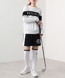 【CECIL McBEE】セシルマクビー　卒服　150 ショートパンツ CECIL McBEE（セシルマクビー）の「エンブレムプリントショート