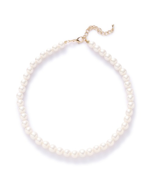 FREE'S MART（フリーズマート）の「パールチョーカー（ネックレス・レディース・ホワイト・ﾌﾘ-）」の6枚目の写真