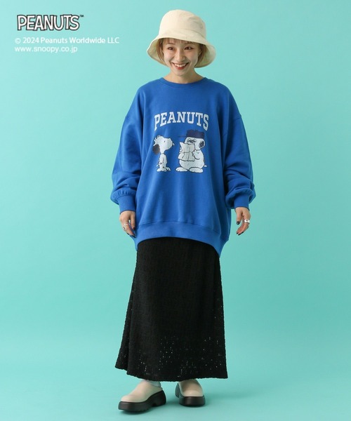 LEPSIM（レプシィム）の「【PEANUTS】ナイロンバケハ　995676（ハット・レディース・ブラック/アイボリー・FREE）」の10枚目の写真