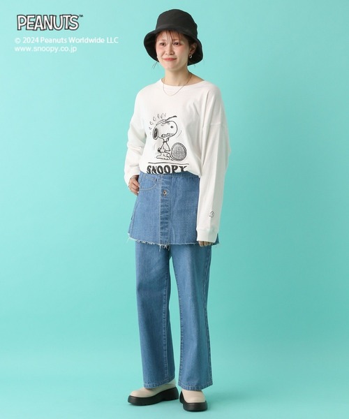 LEPSIM（レプシィム）の「【PEANUTS】ナイロンバケハ　995676（ハット・レディース・ブラック/アイボリー・FREE）」の17枚目の写真