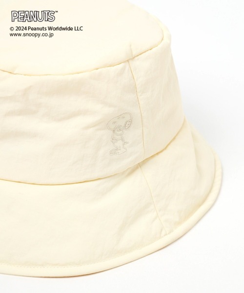 LEPSIM（レプシィム）の「【PEANUTS】ナイロンバケハ　995676（ハット・レディース・ブラック/アイボリー・FREE）」の13枚目の写真