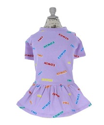 EDWIN（エドウィン）の「EDWIN/スプリンクルロゴＴシャツワンピ（ペットウェア）」