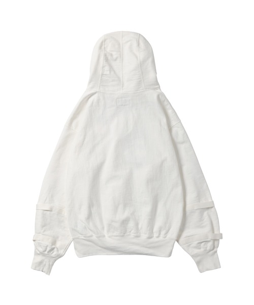 NEXUSVII(ネクサスセブン)の「ULTIMATE OVER SWEAT HOODIE(パーカー・メンズ・ホワイト・MEDIUM)」の2枚目の写真