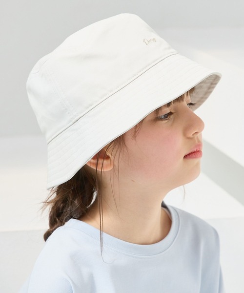 GLOBAL WORK(グローバルワーク)の「UV/洗えるDRYバケハ/108397(ハット・キッズ・ブラック/アイボリー・MEDIUM/LARGE)」の21枚目の写真