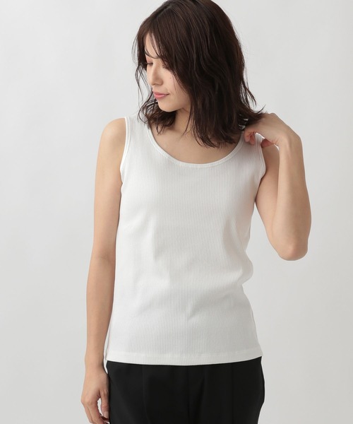 Elura（エルーラ）の「機能性タンクトップ／109952（タンクトップ・レディース・ライトベージュ/ブラック/ホワイト・SMALL/MEDIUM/LARGE）」の2枚目の写真