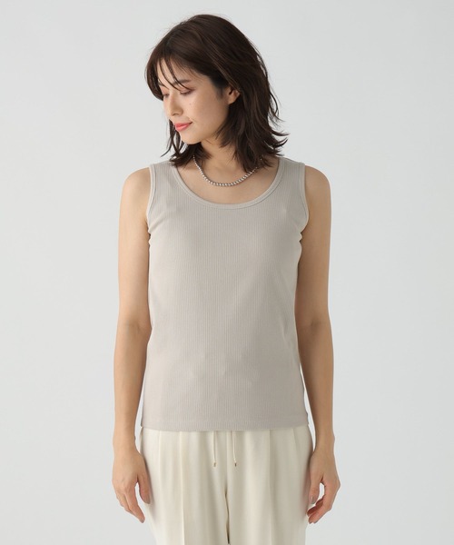 Elura（エルーラ）の「機能性タンクトップ／109952（タンクトップ・レディース・ライトベージュ/ブラック/ホワイト・SMALL/MEDIUM/LARGE）」の4枚目の写真