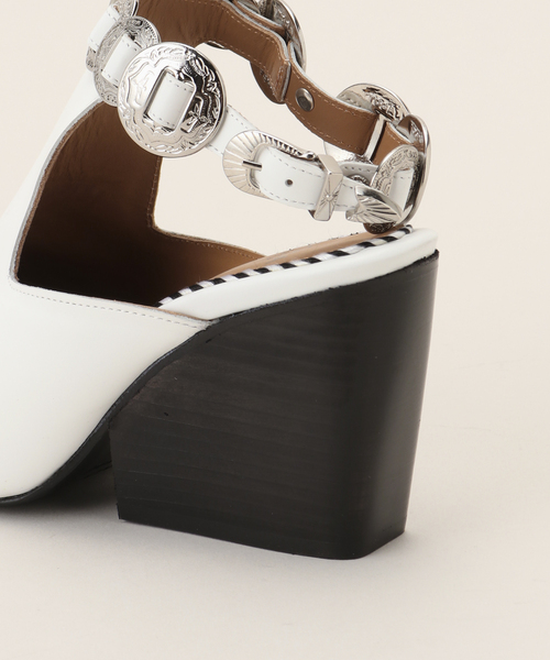TOGA PULLA（トーガ　プルラ）の「【TOGA PULLA/トーガプルラ】Ankle belt heel サンダル（サンダル・レディース・ホワイト・36/38/37）」の7枚目の写真
