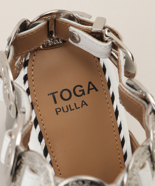 TOGA PULLA（トーガ　プルラ）の「【TOGA PULLA/トーガプルラ】Ankle belt heel サンダル（サンダル・レディース・ホワイト・36/38/37）」の11枚目の写真