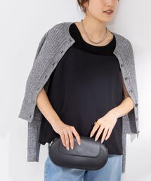 NOLLEY’S | グロッシーツイル＆ダブルクロスレイヤードキャミソール(キャミソール)