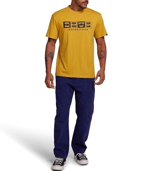DEUS EX MACHINA（デウスエクスマキナ）の「OVERTURN TEE（Tシャツ/カットソー・メンズ・ブラック/イエロー系その他・MEDIUM/LARGE）」の3枚目の写真