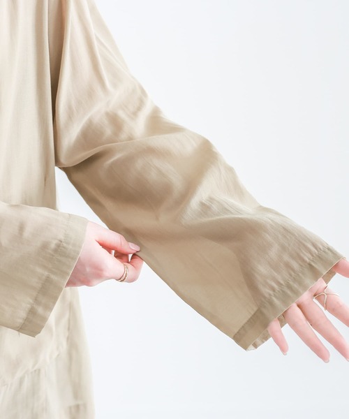 n'OrLABEL(ノアールレーベル)の「【廃盤】『シアーテーラードジャケット』(テーラードジャケット・レディース・ブラック/ベージュ・1/2)」の17枚目の写真