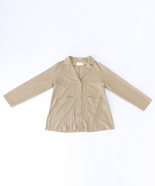 n'OrLABEL(ノアールレーベル)の「【廃盤】『シアーテーラードジャケット』(テーラードジャケット・レディース・ブラック/ベージュ・1/2)」の16枚目の写真