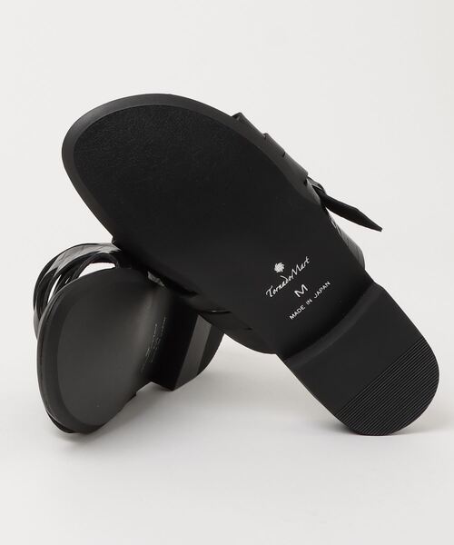 TORNADO MART（トルネードマート）の「TORNADO MART∴クロスベルトサンダル（サンダル・メンズ・ブラック・M/L）」の3枚目の写真