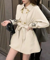 スプリングコート」に該当するホワイト/白色系のファッション通販