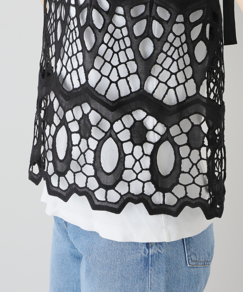 MATOKAMATOKA / マトカマトカ 別注 CUTWORK LACEキャミ MATOKAMATOKA / マトカマトカ 別注 CUTWORK LACE キャミソール