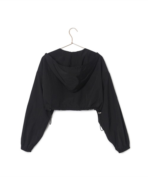 ROPE' PICNIC(ロペピクニック)の「撥水加工・UVカット/ドロストシャーリングボレロ(その他アウター・レディース・ブラック/グレー・FREE)」の22枚目の写真