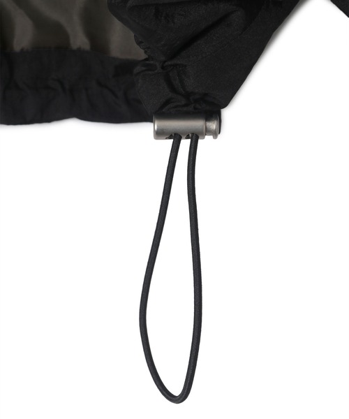 ROPE' PICNIC(ロペピクニック)の「撥水加工・UVカット/ドロストシャーリングボレロ(その他アウター・レディース・ブラック/グレー・FREE)」の15枚目の写真