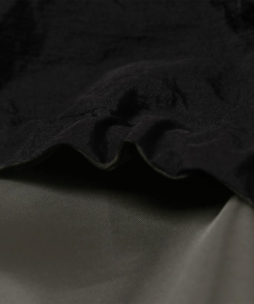 ROPE' PICNIC(ロペピクニック)の「撥水加工・UVカット/ドロストシャーリングボレロ(その他アウター・レディース・ブラック/グレー・FREE)」の8枚目の写真