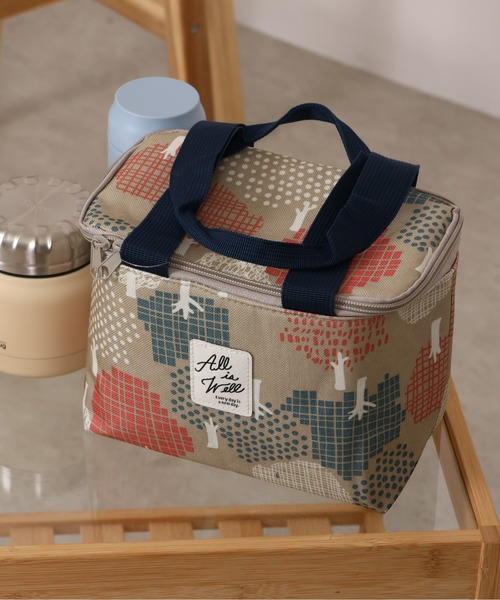 emesuelee(エメスーリー)の「保冷保温ランチBAG(エコバッグ/サブバッグ・レディース・ブルー/ライトベージュ/ピンク/アイボリー/ブラック/ネイビー/イエロー/ベージュ/グリーン/グリーン系1/チャコールグレー/ベージュ系1・フリー)」の7枚目の写真