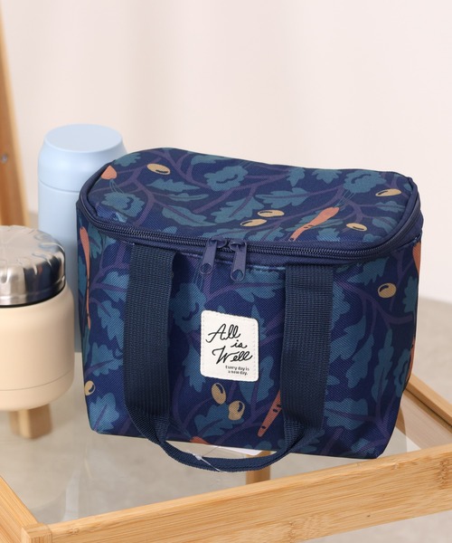 emesuelee(エメスーリー)の「保冷保温ランチBAG(エコバッグ/サブバッグ・レディース・ブルー/ライトベージュ/ピンク/アイボリー/ブラック/ネイビー/イエロー/ベージュ/グリーン/グリーン系1/チャコールグレー/ベージュ系1・フリー)」の9枚目の写真