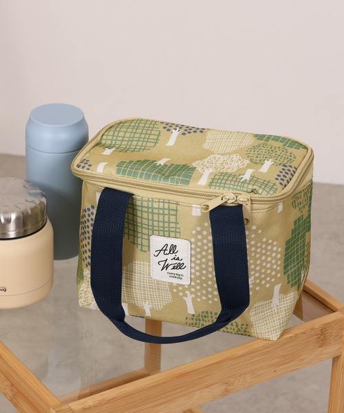 emesuelee(エメスーリー)の「保冷保温ランチBAG(エコバッグ/サブバッグ・レディース・ブルー/ライトベージュ/ピンク/アイボリー/ブラック/ネイビー/イエロー/ベージュ/グリーン/グリーン系1/チャコールグレー/ベージュ系1・フリー)」の11枚目の写真